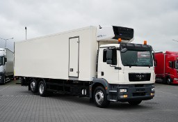 MAN 26. TGM / 26.340 / EURO 5 / CHŁODNIA + WINDA / 24 PALETY / OŚ SKRĘTNA