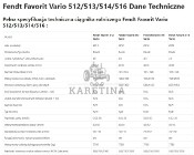 Fendt Favorit Vario 513 - Zwolnica - Zwrotnica - Półoś - Skrzynia - Silnik - Siłowniki
