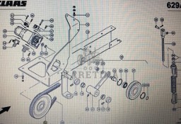 CLAAS 00 0628 959 1/Claas koło pasowe/Claas Lexion 580 670 600 770-760 560-540