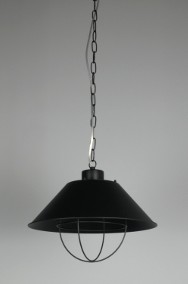 Lampa wisząca RESTAD BLACK retro + łańcuch-2