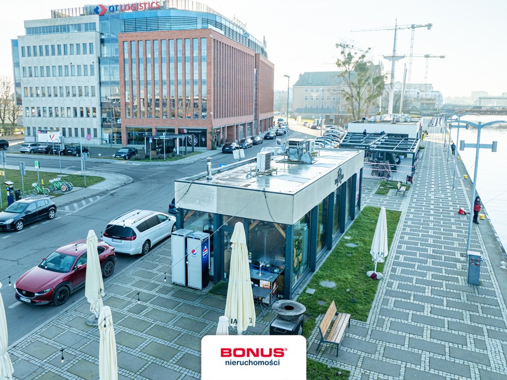 Lokal gastronomiczny z ogródkiem na Bulwarach – pohled 2