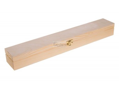 pudełko drewniane na świecę komunia chrzest -1