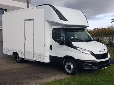 KONTENER NISKOPODŁOGOWY 4,43x2,23x2,42 SKLEP FOODTRUCK BAR KLIMA-1