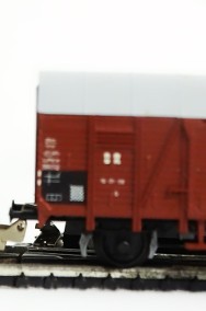 Wagon towarowy kryty z budką DR o numerze 16-01-58 w skali 1:120 długość 76 mm-2