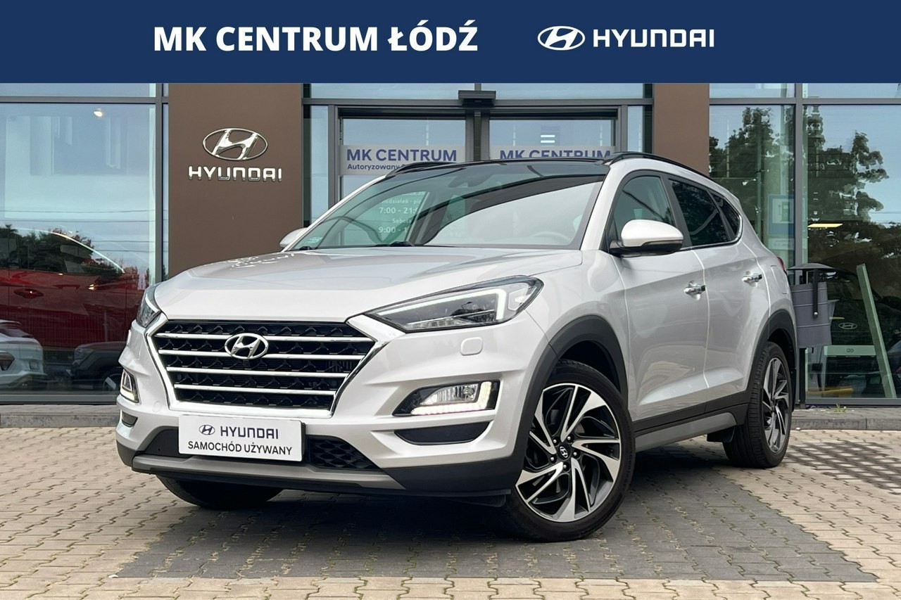 Hyundai Tucson III 1.6TGDi 177KM 4WD 7DCT PREMIUM Panorama Skóra Salon Polska FV23%