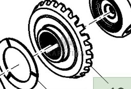 John Deere 8110 8210 8310 8410 Przekładnia Zębata Stożkowa CZĘŚCI R109489