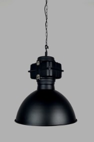 Lampa wisząca STORAGEN XL duży czarny z puszką dekoracyjną-2