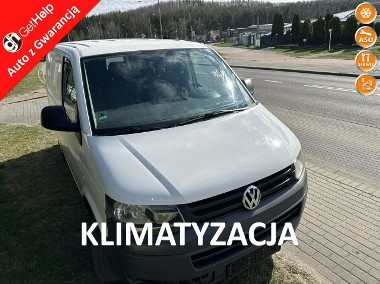 Volkswagen Transporter Po liftingu/Drzwi boczne/Hak/Klimatyz. mrozi/ESP/3 miejsca/z Niemiec-1