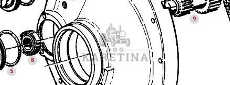 Fendt Favorit 514 Pokrywa Skrzyni Biegów CZĘŚCI 514100150021-1