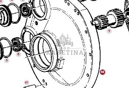 Fendt Favorit 514 Pokrywa Skrzyni Biegów CZĘŚCI 514100150021
