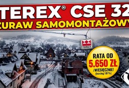 Żuraw szybkomontujący DŹWIG budowlany Terex CSE 32 NOWY - Dotacja !