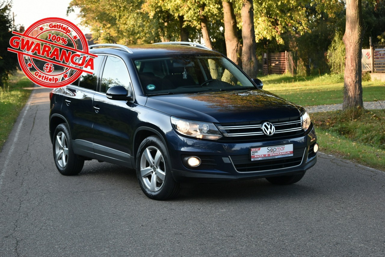 Volkswagen Tiguan I 2.0TDi 140KM Manual 2014r. NAVi PDC Climatronic g.fotele