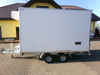 PRZYCZEPA  CHŁODNIA-MROŻNIA  -15*C , ZASILANIE 220V, 2-KOMORY ,IDEALNY STAN-1