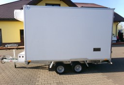 TA-NO PRZYCZEPA CHŁODNIA-MROŻNIA -15*C , ZASILANIE 220V, 2-KOMORY ,IDEALNY STAN