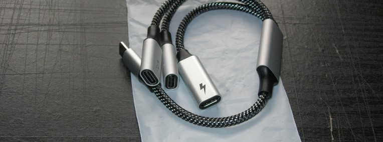 Rozgałęziacz usb-c 1/3-1