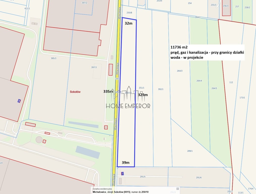 Działka na sprzedaż, 11736 m², Michałowice Sokołów - Widok 2