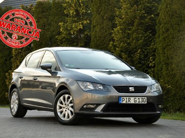 SEAT Leon III 1.4T(122KM)*Duże Radio*Klimatronik*Welur*Parktronik*I Wł*Alu16"ASO-1