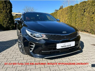 Kia Optima IV GT 2.0 GDi Turbo 245 KM automat,serwisowana!-1