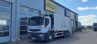 Renault Premium Premium, zabudowa śmieciarki Semat
