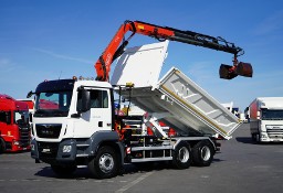 MAN TGX TGS / 33.420 / E 6 / WYWROTKA + HDS / FASSI F 175 / 6 X 4 / HYDROBURTA /