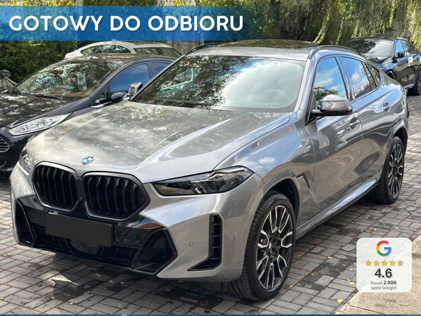 BMW X6 G06 xDrive30d M Sport 3.0 (298KM) M Sport | Zawieszenie pneumatyczne + Dach