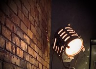 Lampa loft filmowa podłogowa 1963 r