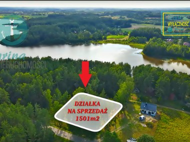 Działka nad jeziorem w Kamieniu koło Gdyni-1