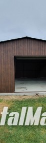 Garaż hala dwustanowiskowy brama drzwi profil kratownica-3