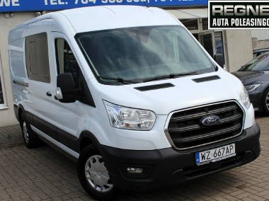 Ford Transit VIII 7-osobowy SalonPL FV23% L3H2 Parktronic Tempomat Gwarancja-1