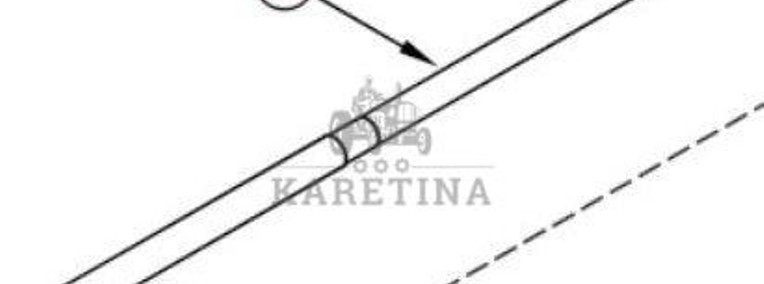 Case Magnum MX 225 260 New Holland TG Wał Pośredni 198496A1-1