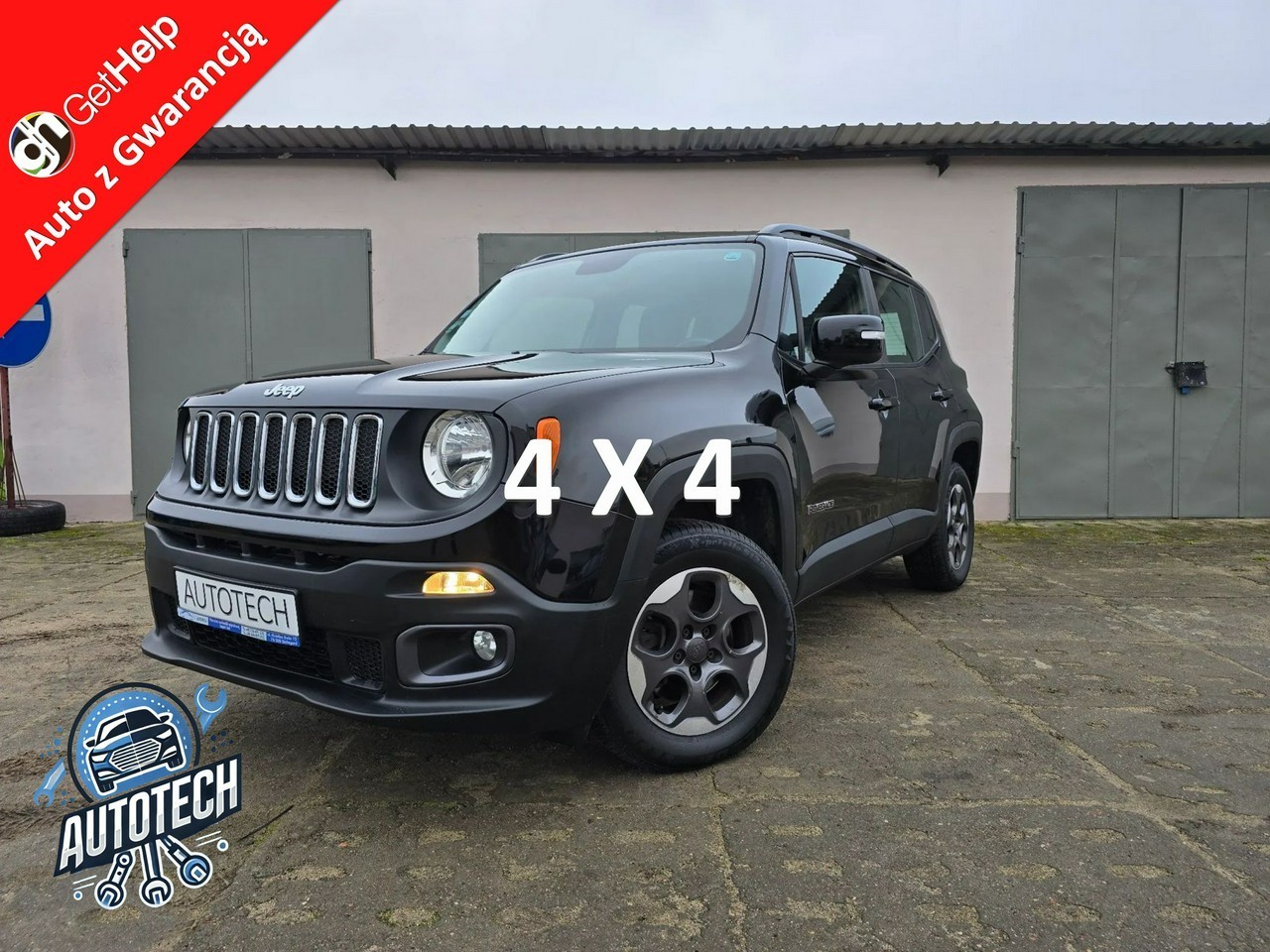 Jeep Renegade I Śliczny*Zadbany*4x4*NiskiPrzebieg*GWARANCJA*hak