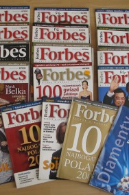 Forbes – miesięcznik 2007r, 2008r, 2009r, 2010r i Forbes Life 2015r -2