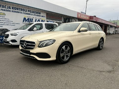 Mercedes-Benz Klasa E E220d T 9G-tronic 197KM Navi FullLed Kamera Asystent Model 2020 FV 2-1