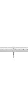 vidaXL Rama łóżka, biała, metalowa, 120 x 200 cm 284694-4