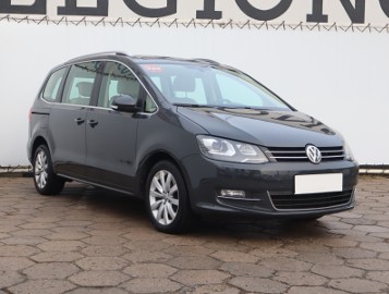 Volkswagen Sharan II , Salon Polska, Serwis ASO, DSG, VAT 23%, Skóra, Navi, Xenon,