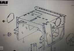 Pokrywa Prawa / Lewa Do Claas Mega 370-360 Nr kat. prawa 000 605 830 1 Nr kat. prawa 000 605 830 1