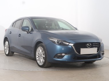 Mazda 3 III , Serwis ASO, Navi, Xenon, Bi-Xenon, Klimatronic, Tempomat,-1