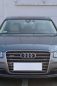 Audi A8 III (D4) , Salon Polska, Serwis ASO, 262 KM, Automat, Skóra, Navi,-2