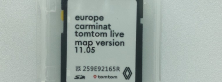 NOWOŚĆ! Karta SD Renault Carminat Live EU 11.05-1