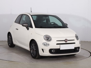 Fiat 500 , Salon Polska, Skóra, Klima, Tempomat-1