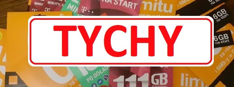 Zarejestrowane startery prepaid SIM kartyT-mobile Play Plus Virgin Heyah Tychy-1