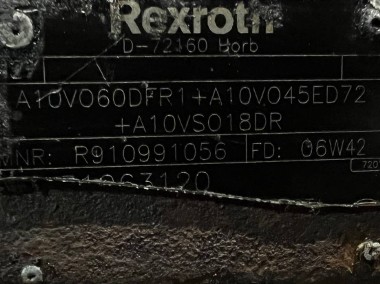 Rexroth A10VSO18DR (R910991056) pompa hydrauliczna-2