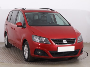 SEAT Alhambra II , 7 miejsc, Skóra, Navi, Klimatronic, Tempomat, Parktronic,-1