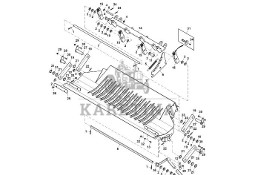 John Deere 960 - Rama DC219859 (Podbieracz)