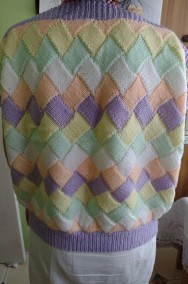 (42/XL) ZARA/ Ekskluzywna, wełniana bluzka na zimę, sweter z Madrytu-2