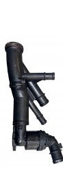 VW T6, T6.1 OBUDOWA TERMOSTATU KRÓCIEC 04L121026 04L121071F 04L121111-4