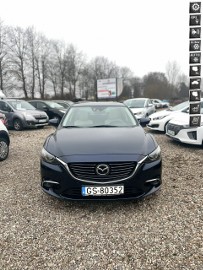 Mazda 6 III 1 Wł Lekarz Salon PL,2 kpl Alu, Skóry ,Head,Szyber dach ,bixenon