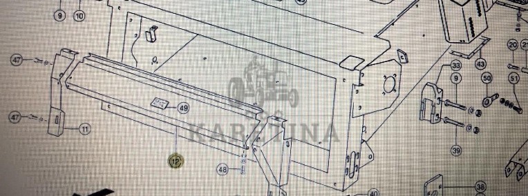 Komplet Blach Osłony Przeciw Kurzowej Nr kat.: 11 000 614 905 2 Nr kat.: 11 000 614 905 2-1