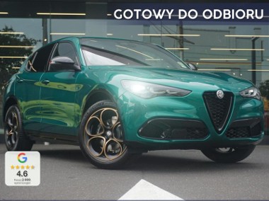 Alfa Romeo Stelvio Turbo Intensa Q4 2.0 Turbo Intensa Q4 (280KM) lakier specjalny zielo-1