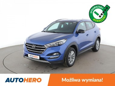 Hyundai Tucson III navi klima auto kamera i czujniki parkowania grzane fotele-1